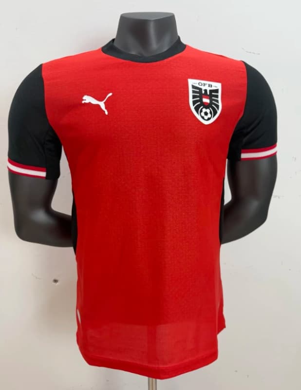 Thailand Quality(AAA) 2026 Austria Home Soccer Jersey (Player)