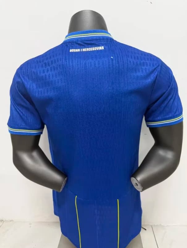 Thailand Quality(AAA) 2026 Bosnia Herzegovina World Cup Home Soccer Jersey (Player)