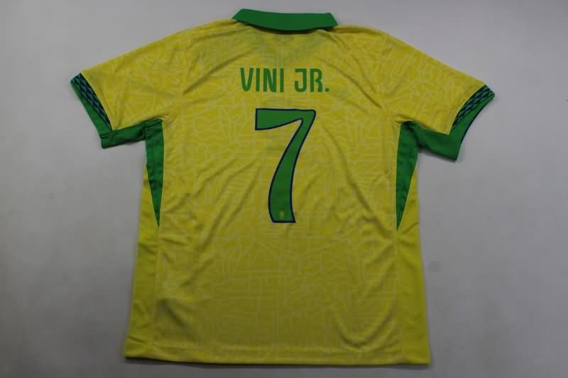 Thailand Quality(AAA) 2024 Brazil Copa America Home Soccer Jersey (Player)