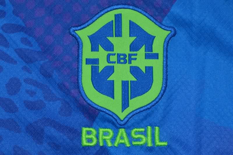 Thailand Quality(AAA) 2025 Brazil Away Women Soccer Jersey