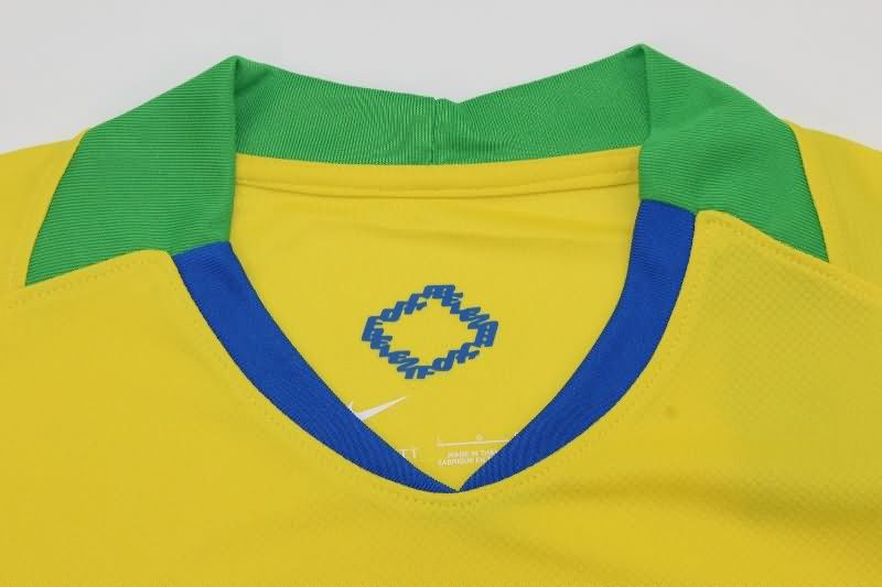 Thailand Quality(AAA) 2025 Brazil Home Soccer Jersey