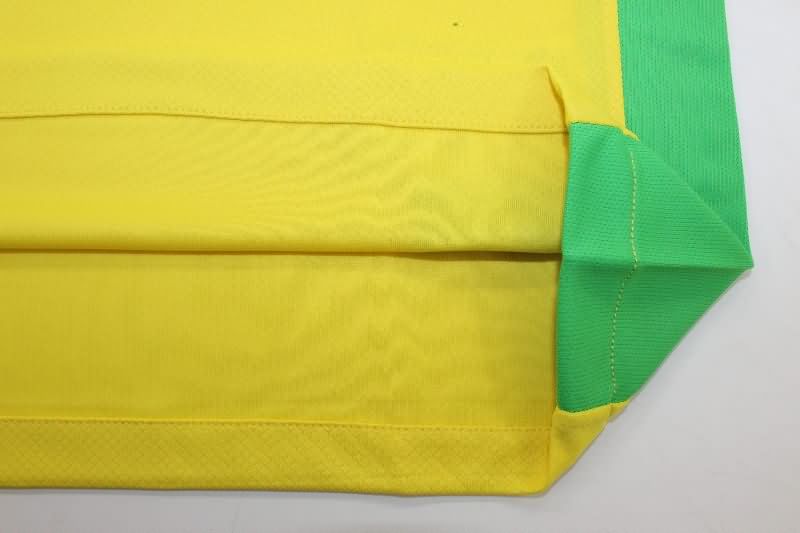 Thailand Quality(AAA) 2025 Brazil Home Soccer Jersey