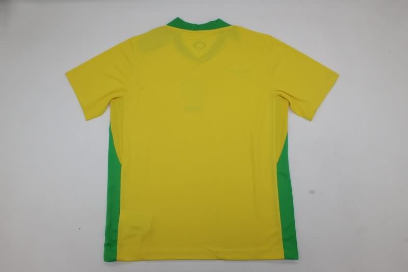 Thailand Quality(AAA) 2025 Brazil Home Soccer Jersey