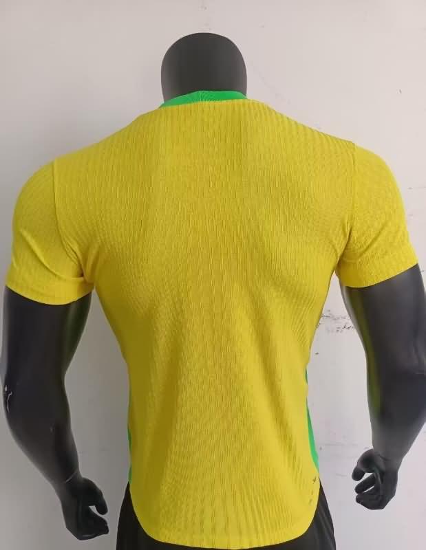 Thailand Quality(AAA) 2025 Brazil Home Soccer Jersey (Player)