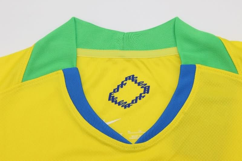 Thailand Quality(AAA) 2025 Brazil Home Women Soccer Jersey