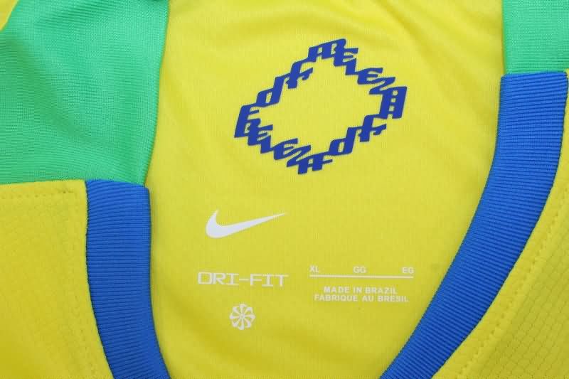 Thailand Quality(AAA) 2025 Brazil Home Women Soccer Jersey