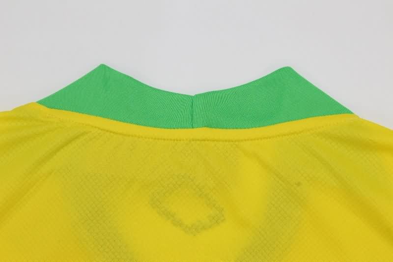 Thailand Quality(AAA) 2025 Brazil Home Women Soccer Jersey