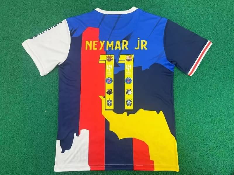 Thailand Quality(AAA) 2025 Brazil NEYMAR Special Soccer Jersey 02