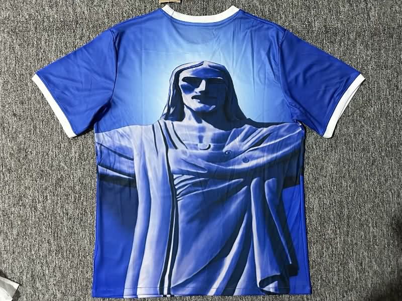 Thailand Quality(AAA) 2025 Brazil Special Soccer Jersey 02