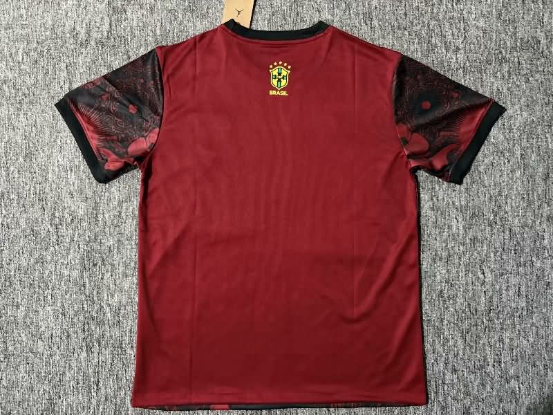 Thailand Quality(AAA) 2025 Brazil Special Soccer Jersey 08