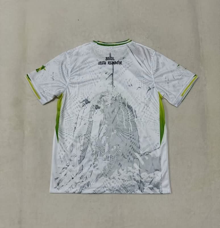 Thailand Quality(AAA) 2025 Brazil Special Soccer Jersey 12