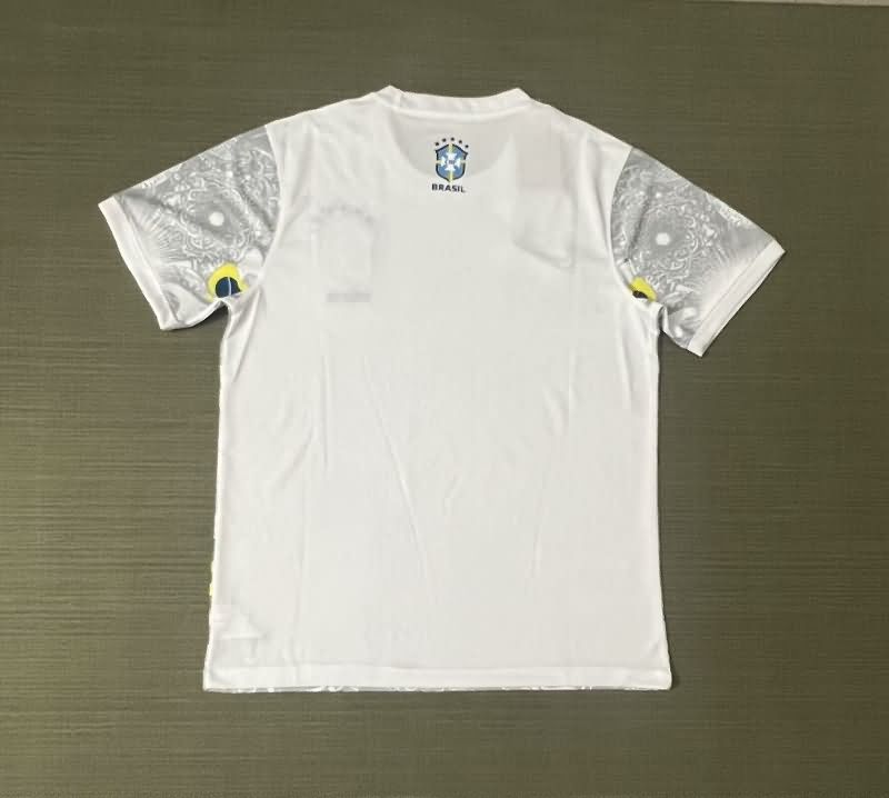 Thailand Quality(AAA) 2025 Brazil Special Soccer Jersey 15