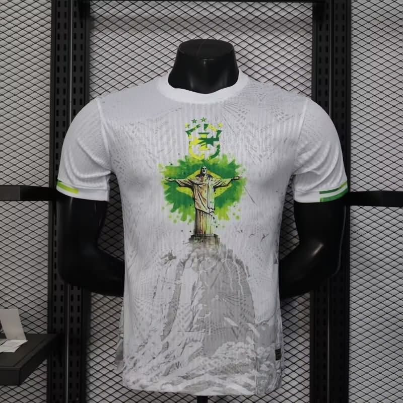 Thailand Quality(AAA) 2025 Brazil Special Soccer Jersey (Player) 02