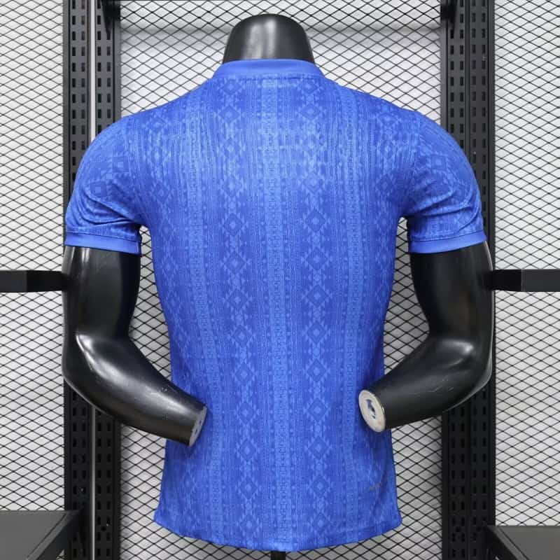 Thailand Quality(AAA) 2026 Brazil Blue Soccer Jersey (Player)