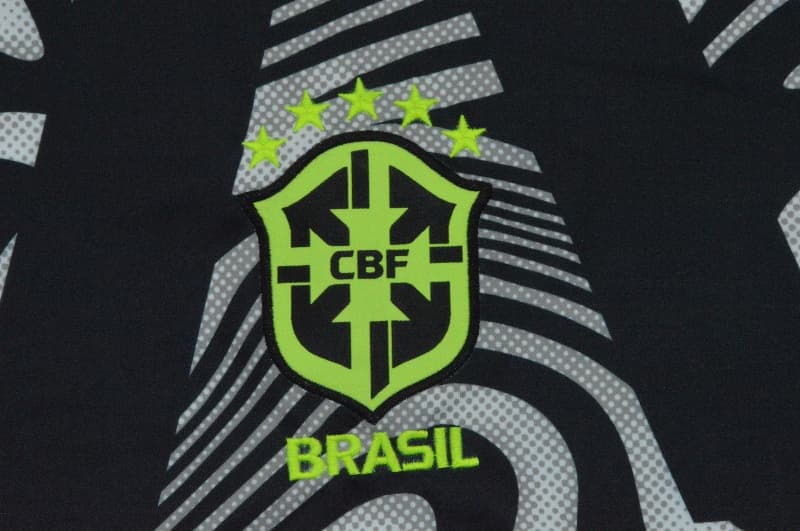 Thailand Quality(AAA) 2026 Brazil Goalkeeper Soccer Jersey