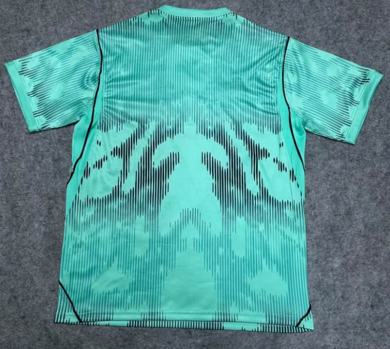 Thailand Quality(AAA) 2026 Brazil Goalkeeper Green Soccer Jersey