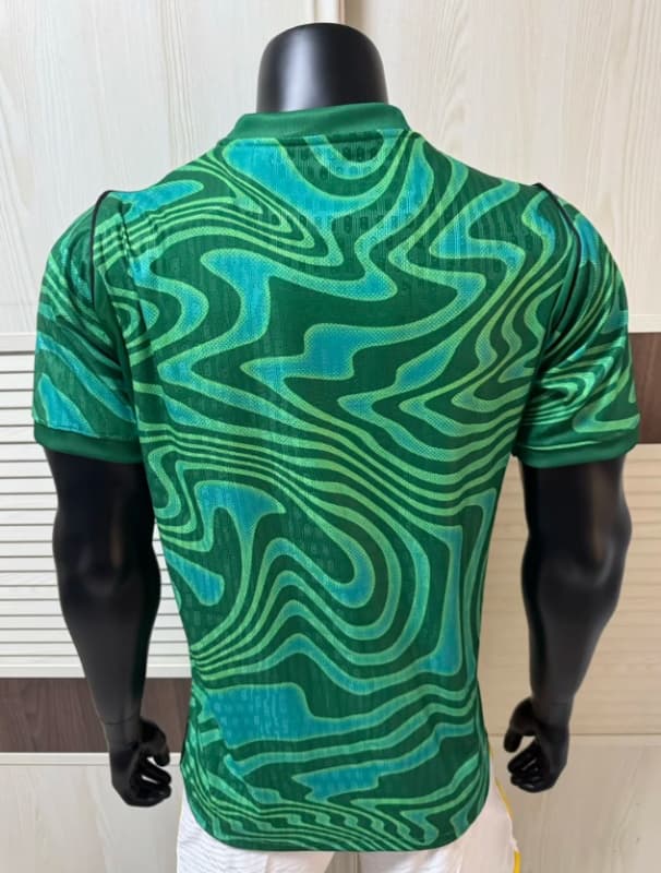 Thailand Quality(AAA) 2026 Brazil Goalkeeper Green Soccer Jersey (Player) 02