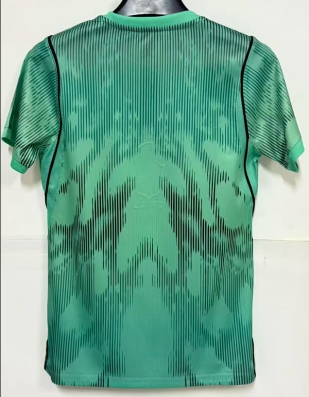 Thailand Quality(AAA) 2026 Brazil Goalkeeper Green Women Soccer Jersey