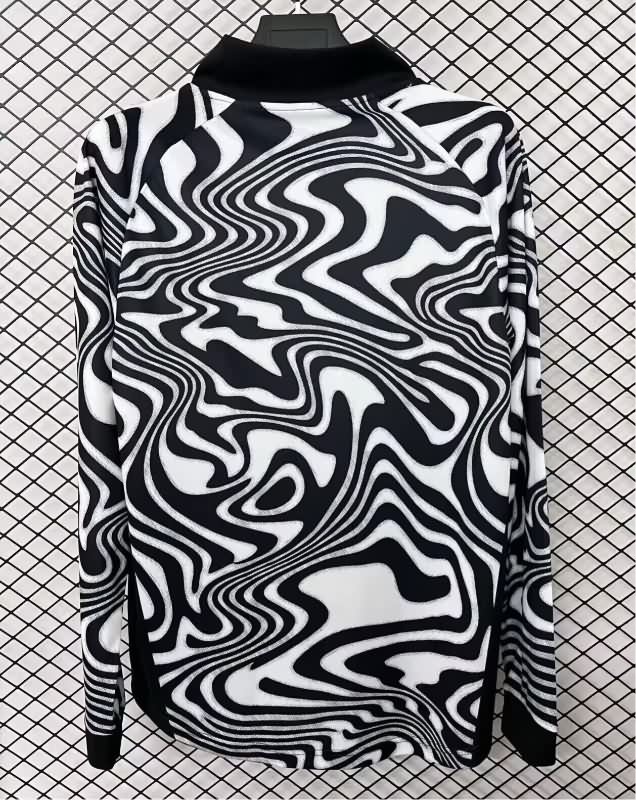 Thailand Quality(AAA) 2026 Brazil Goalkeeper Long Sleeve Soccer Jersey