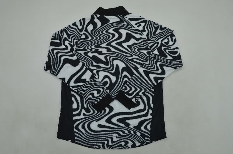 Thailand Quality(AAA) 2026 Brazil Goalkeeper Long Sleeve Soccer Jersey