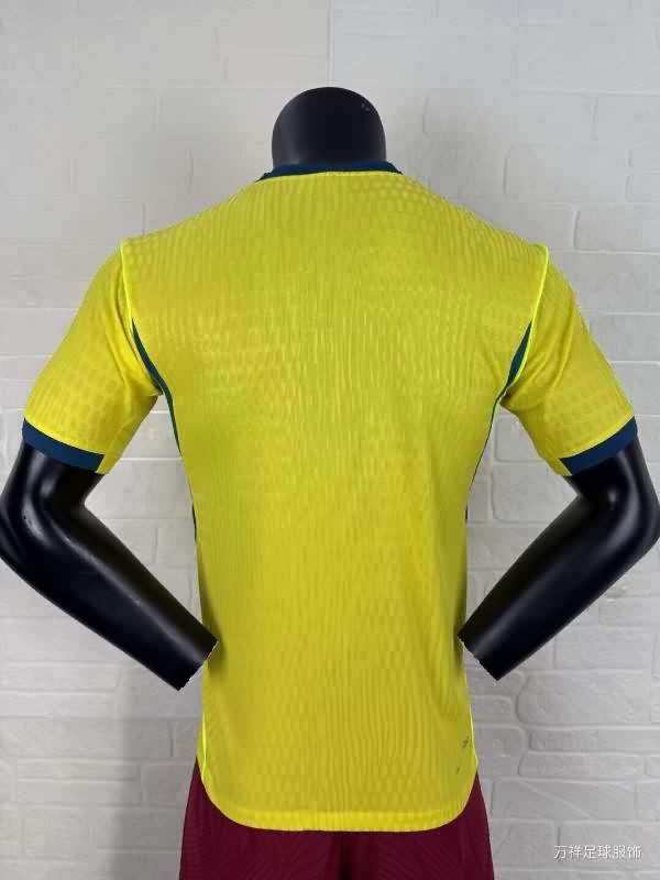 Thailand Quality(AAA) 2026 Brazil Home Soccer Jersey (Player)