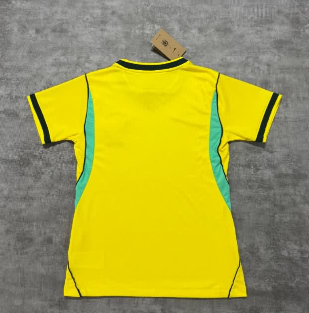 Thailand Quality(AAA) 2026 Brazil Home Women Soccer Jersey