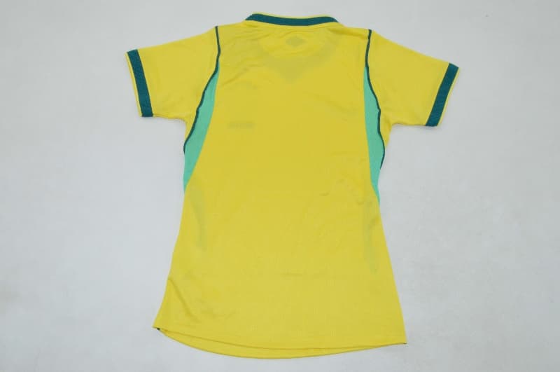 Thailand Quality(AAA) 2026 Brazil Home Women Soccer Jersey