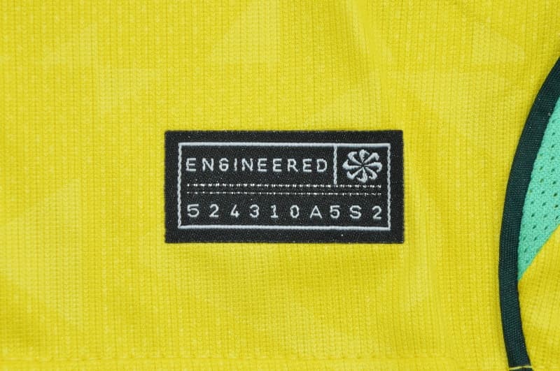 Thailand Quality(AAA) 2026 Brazil Home Women Cropped Soccer Jersey