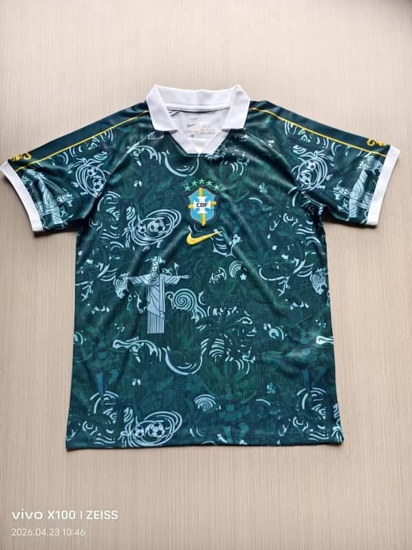 Thailand Quality(AAA) 2026 Brazil Special Soccer Jersey 08