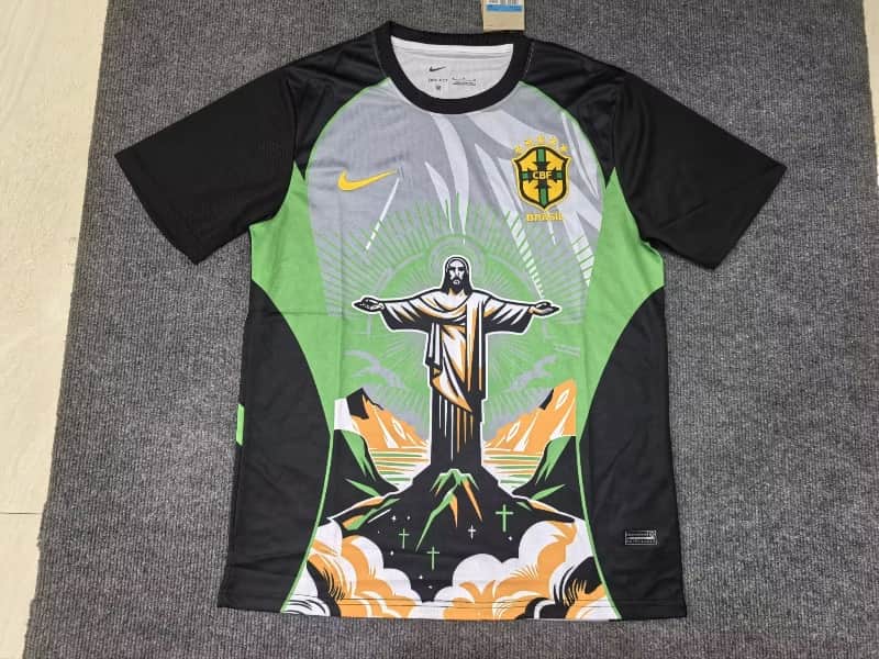 Thailand Quality(AAA) 2026 Brazil Special Soccer Jersey 09 Thailand Quality(AAA) 2026 Brazil Special Soccer Jersey 09