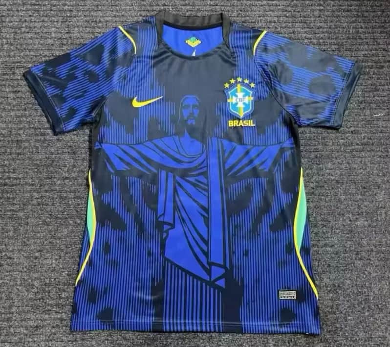 Thailand Quality(AAA) 2026 Brazil Special Soccer Jersey 15