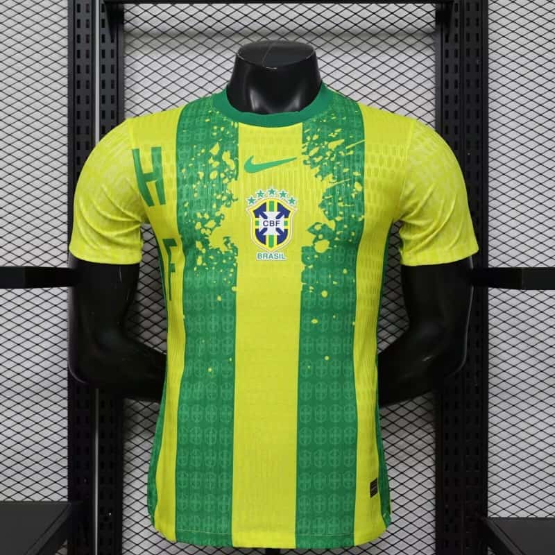 Thailand Quality(AAA) 2026 Brazil Special Soccer Jersey (Player) 07