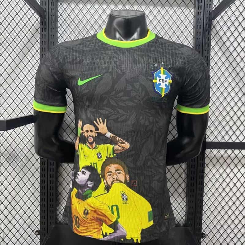 Thailand Quality(AAA) 2026 Brazil Special Soccer Jersey (Player) 14
