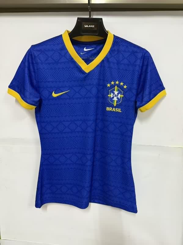 Thailand Quality(AAA) 2026 Brazil Special Women Soccer Jersey