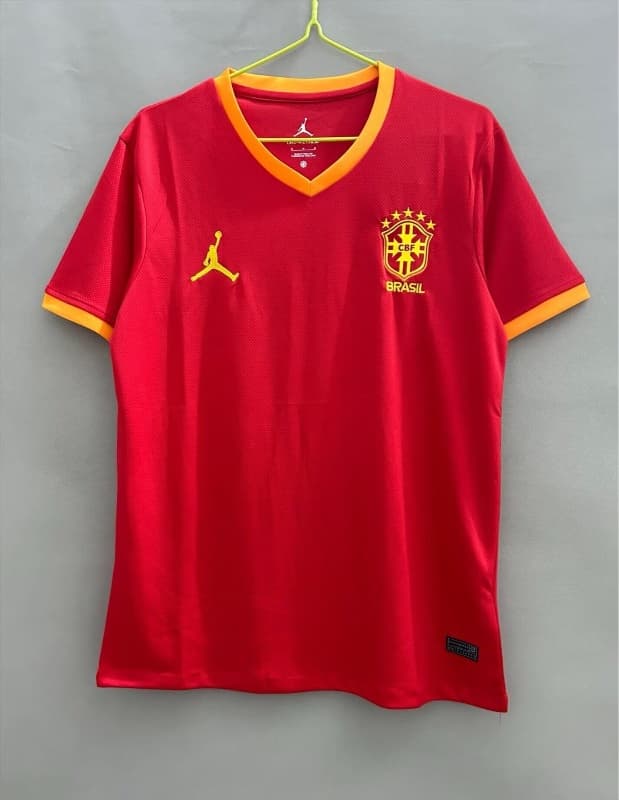 Thailand Quality(AAA) 2026 Brazil Training Soccer Jersey 04