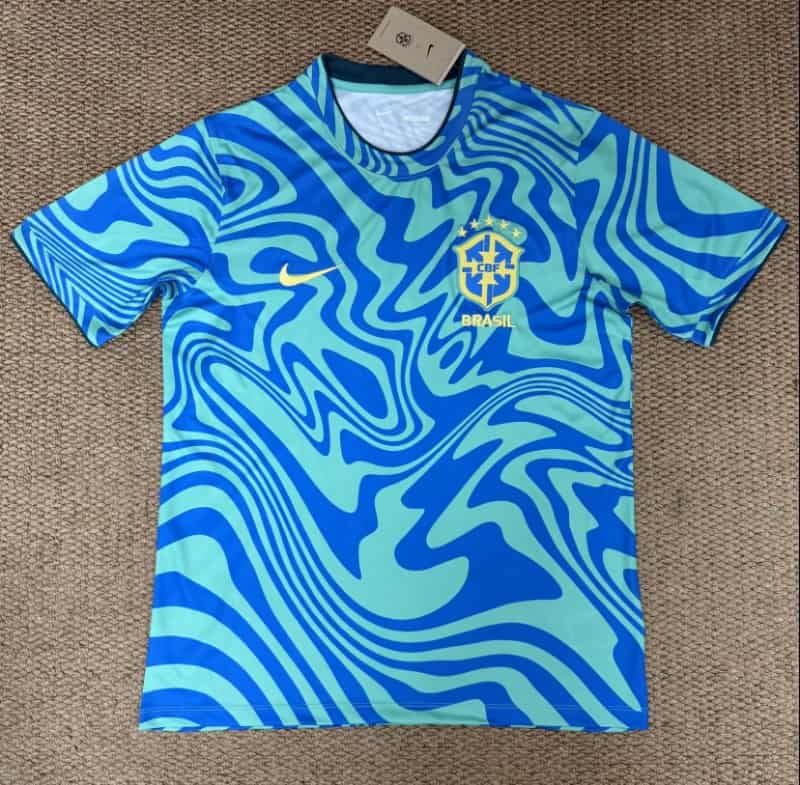Thailand Quality(AAA) 2026 Brazil Training Soccer Jersey 09