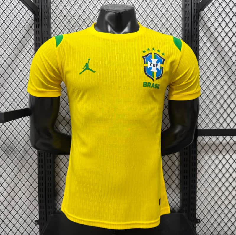 Thailand Quality(AAA) 2026 Brazil Training Soccer Jersey (Player) 03