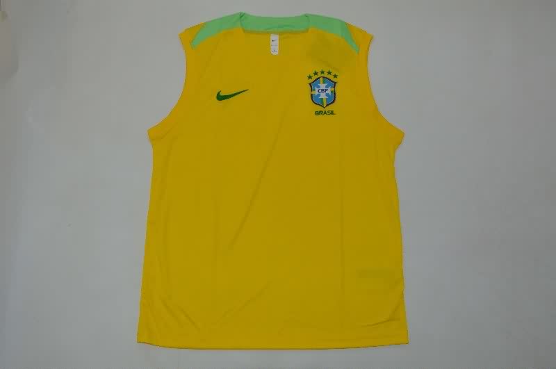 Thailand Quality(AAA) 2026 Brazil Training Vest Soccer Jersey Thailand Quality(AAA) 2026 Brazil Training Vest Soccer Jersey