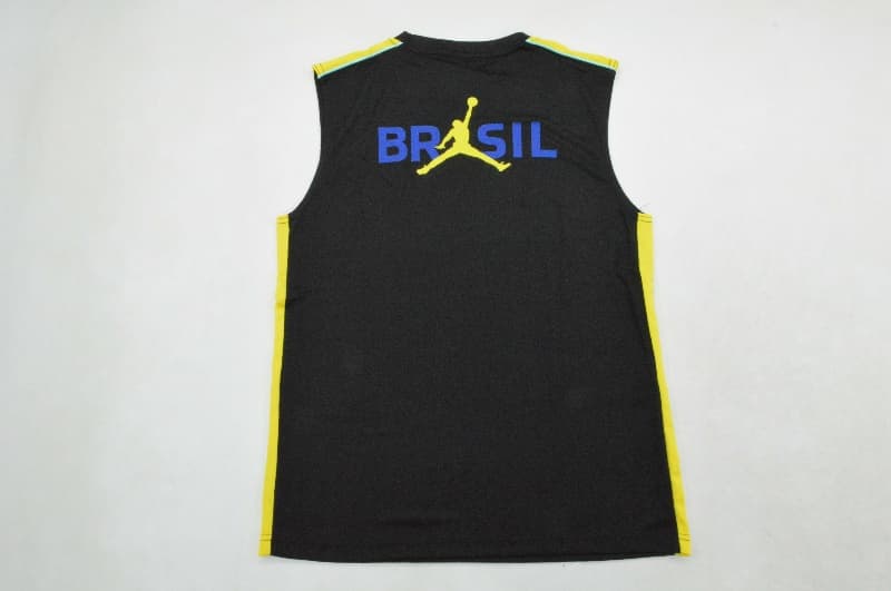 Thailand Quality(AAA) 2026 Brazil Training Vest Soccer Jersey 05