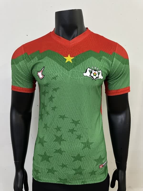 Thailand Quality(AAA) 2025 Burkina Faso Home Soccer Jersey (Player)