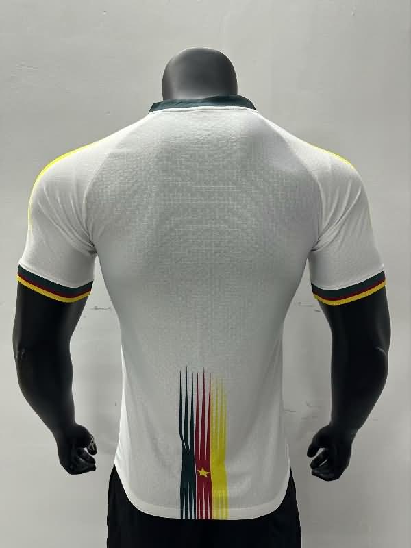 Thailand Quality(AAA) 2023/24 Cameroon Away Soccer Jersey (Player)