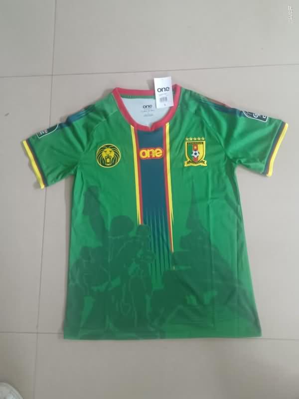 Thailand Quality(AAA) 2023/24 Cameroon Home Soccer Jersey