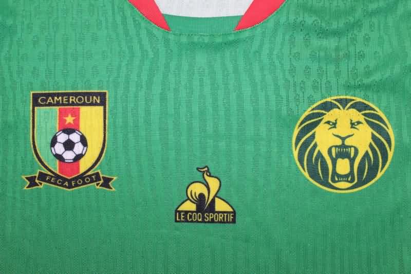 Thailand Quality(AAA) 2024/25 Cameroon Home Soccer Jersey (Player)