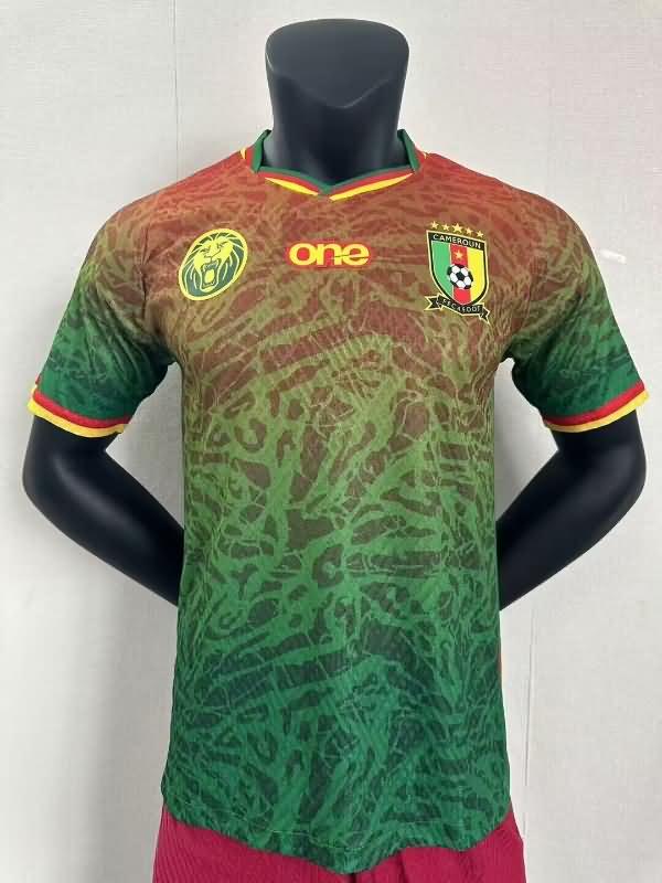 Thailand Quality(AAA) 2024 Cameroon Special Soccer Jersey (Player)