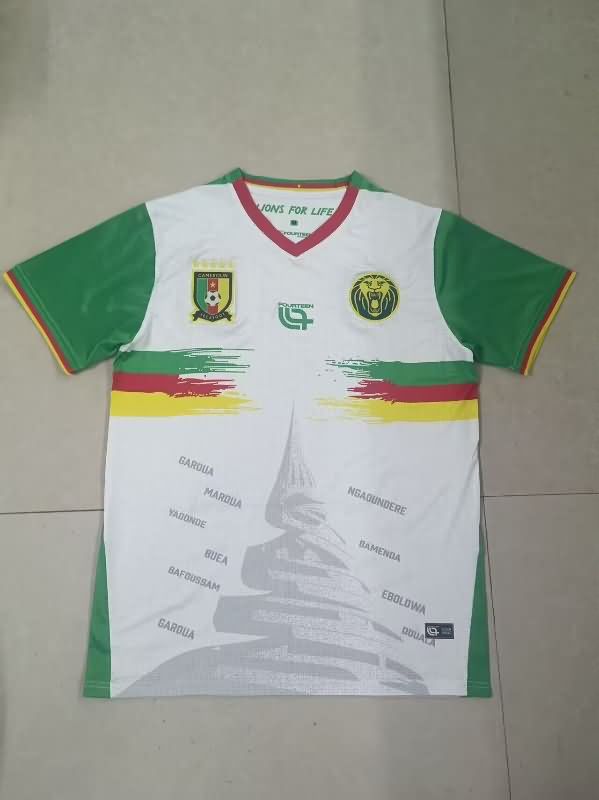 Thailand Quality(AAA) 2025 Cameroon Away Soccer Jersey