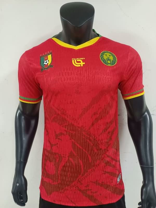 Thailand Quality(AAA) 2025 Cameroon Third Soccer Jersey (Player)