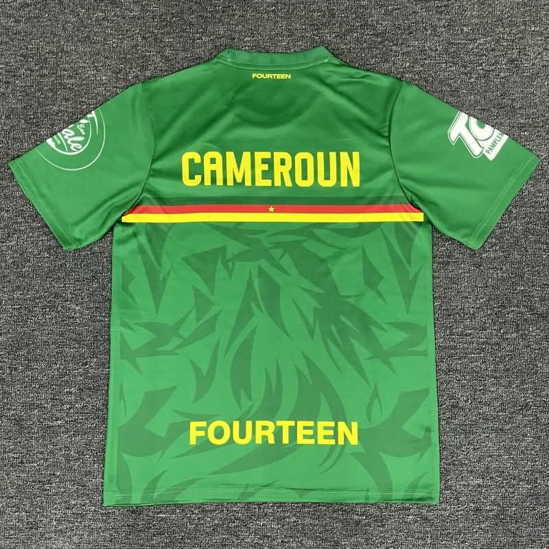 Thailand Quality(AAA) 2025 Cameroon Training Soccer Jersey 02