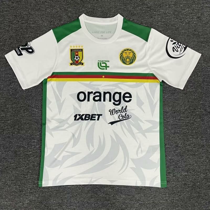 Thailand Quality(AAA) 2025 Cameroon Training Soccer Jersey 03