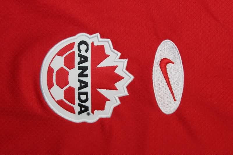 Thailand Quality(AAA) 2024 Canada Home Soccer Jersey