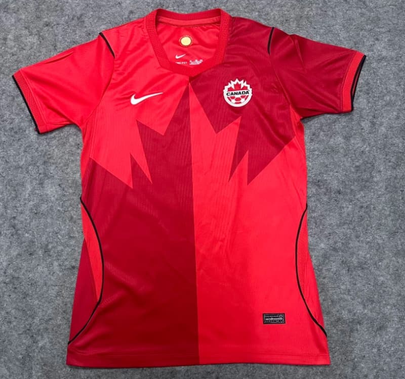Thailand Quality(AAA) 2026 Canada World Cup Home Women Soccer Jersey